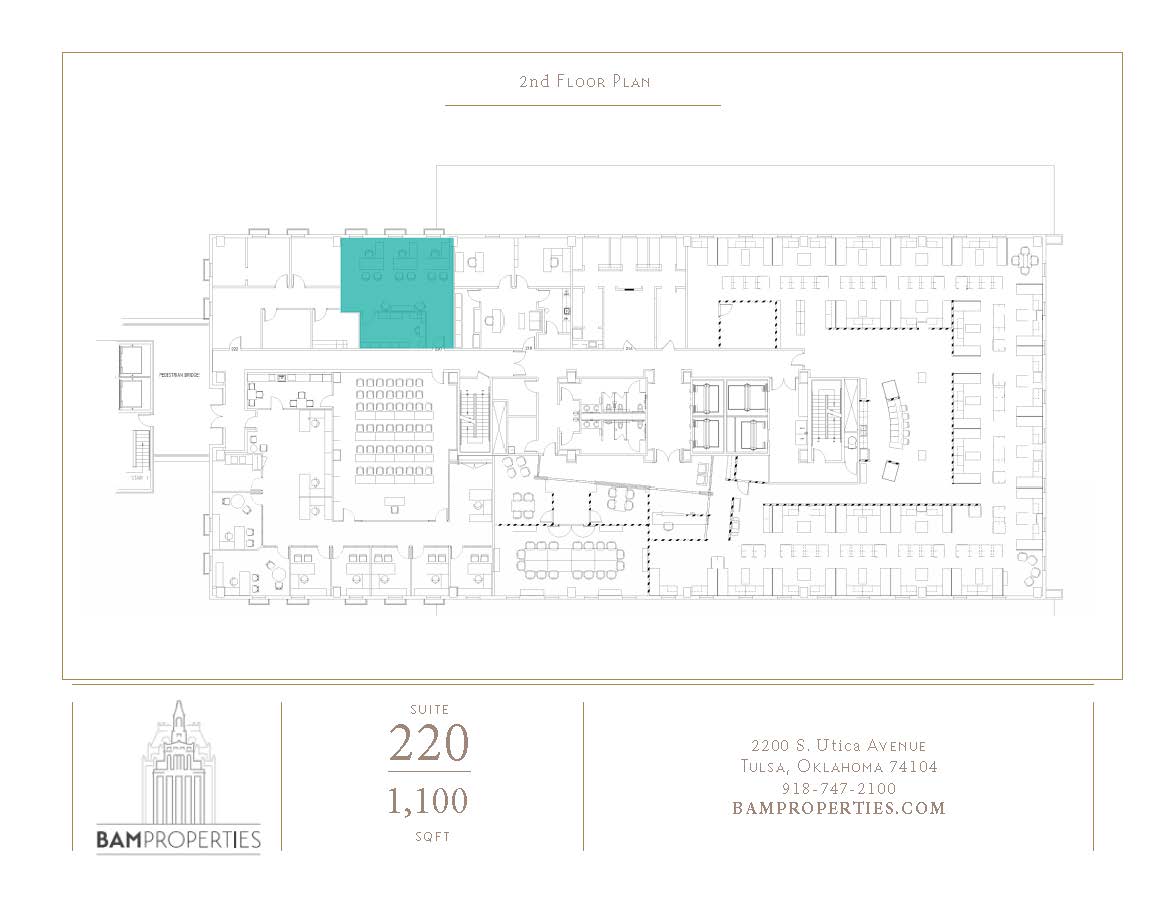 2200 S Utica Ave: Midtown Tulsa Office Spaces for Lease