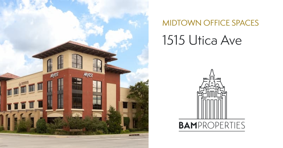 1515 Utica Ave Midtown Tulsa Office Spaces for Lease